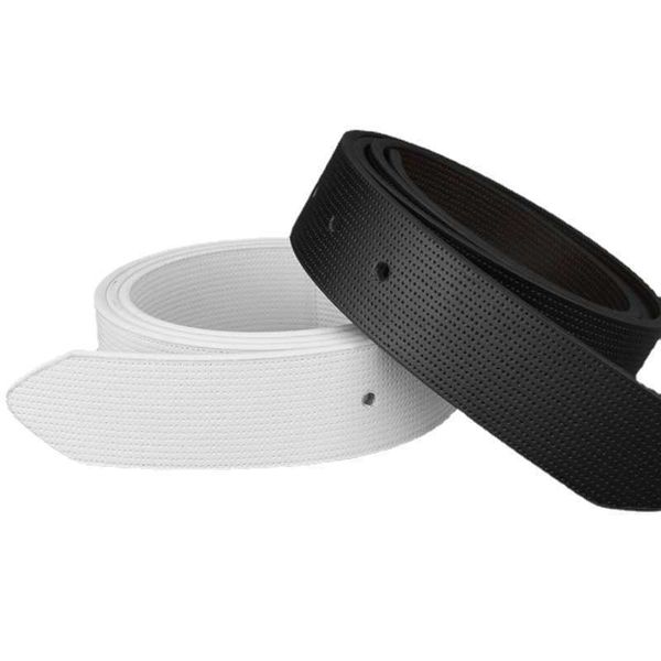 

belts men's belts no buckle belt brand belt men male genuine strap jeans belt 3.3cm belts w0317, Black;brown