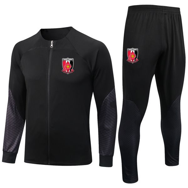 

2023 urawa red diamonds soccer mens tracksuits sportswear sets sports casual sweatershirts sweatpants jackets pants football training suits, Gray