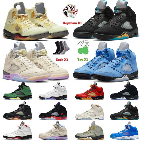 

2023 jumpman 5 basketball shoes men aqua unc 5s a ma maniere black light orewood brown sail crimson bliss mens trainers sport sneakers