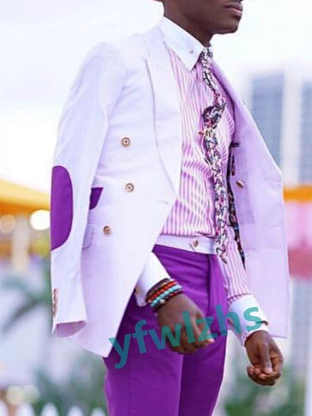 

handsome double-breasted groom tuxedos peak lapel groomsmen man suit mens wedding/prom/dinner suits bridegroom jacket pants tie b2710, Black;gray