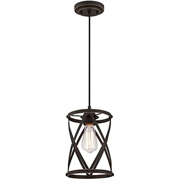 

isadora one-light mini, oil rubbed bronze finish with highlights indoor pendant