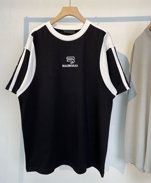 

men's plus tees & polos round neck embroidered and printed polar style summer wear with street pure cotton q111e, Black;brown