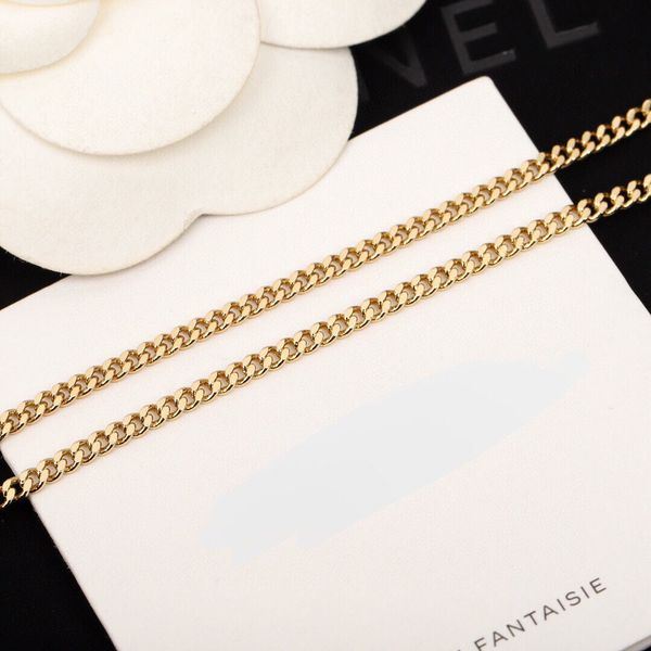 

women designer brand double letter pendant necklaces chain gold plated crysatl rhinestone sweater necklaces for womens wedding jewelry gifts, Silver