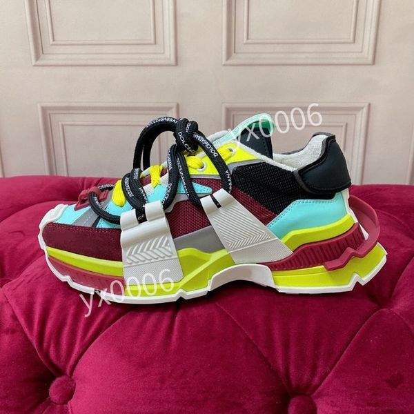 

new womens casual shoes sneakers women's spring new trendy family jindian color matching net red running casual shoes, Black