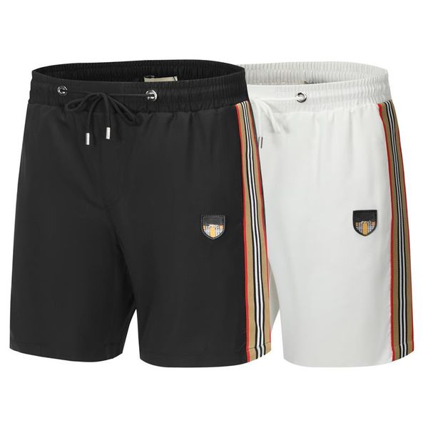 

2023 mens designers shorts summer men beach pants casual designer short sports fashion quick drying black and white asian size m1, White;black