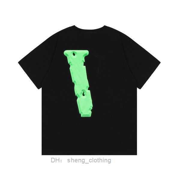 

v lones men's t-shirts desginer summer tee men t-shirt tshirt short big v hip hop print women lovers clothing 9 7rpx, White;black