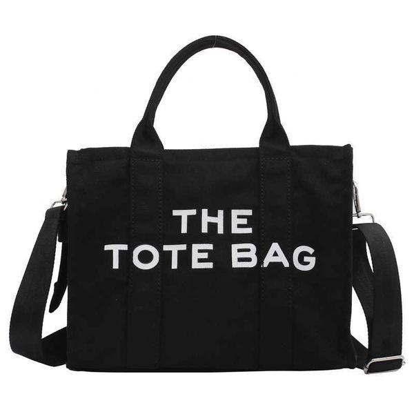 

evening bag large capacity canvas tote women shoulder bag letter printed crossbo