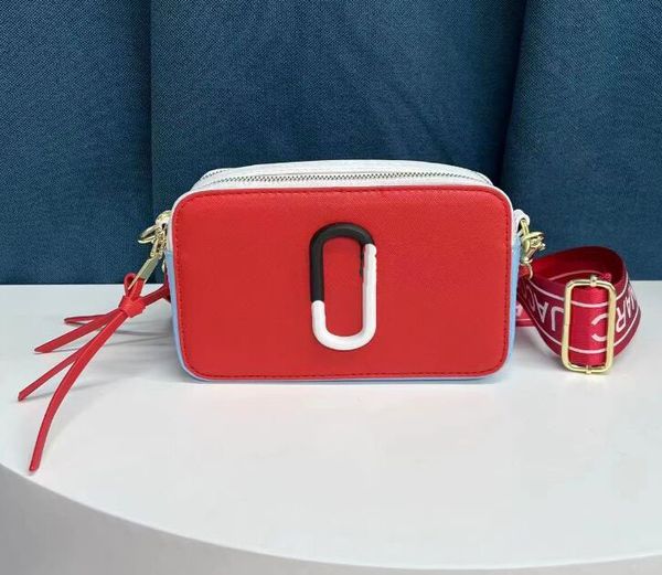 

designer women bags new 2023 contrast color small square bag trend letter single shoulder messenger bags wholesale 20-12-7cm r230320, Red;black