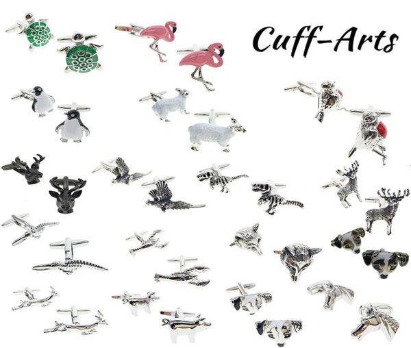 

cuffarts cufflinks for mens cufflinks animals novelty shirt6518849, Silver;golden