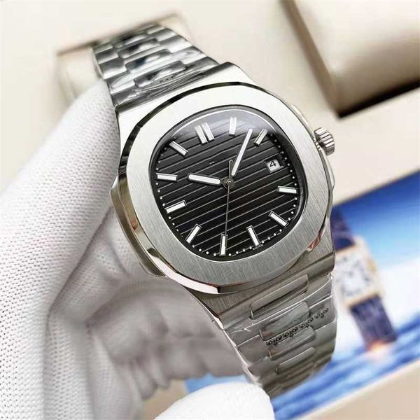 

designer watch luxury men's automatic mechanical 40mm rose silver brown blue 904l stainless steel water resistant luminous montre i1vn, Slivery;black