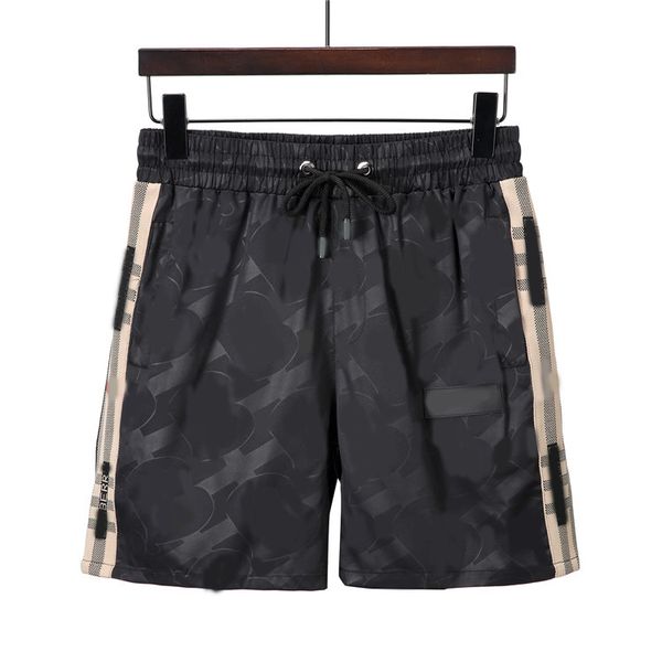 

men's shorts designer casual sport 2023 fashion luxury quick dry men's beach pants classic plaid floral letters short large size ., White;black