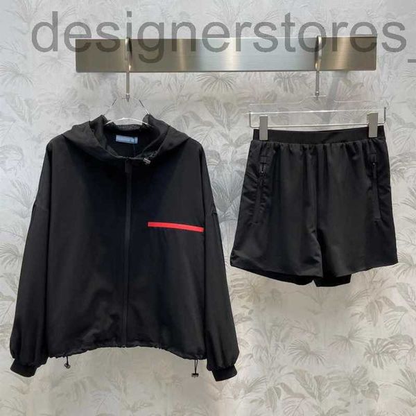 

designer brand womens tracksuits fashion button lapel short sleeved cardigan loose and breathable women shorts street wear svgo, Gray