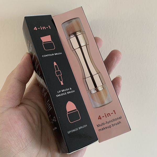 

4 in 1 multi-functional makeup brushes foundation eyeshadow powder brush lip brushes detachable brushes