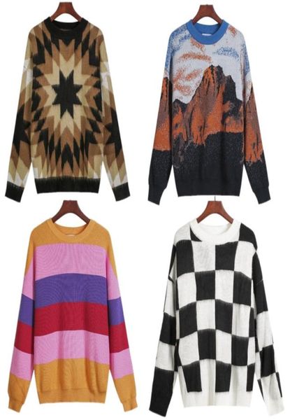 

new sweater fashion men women sweater pullover long sleeve printed couple pullover sweaters size sxl6763190, White;black