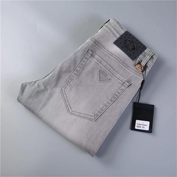 

designer mens jeans elasticity jean hombre trousers men and women fashion brand luxury pants denim pant trend brand motorcycle pants mens sk, Blue
