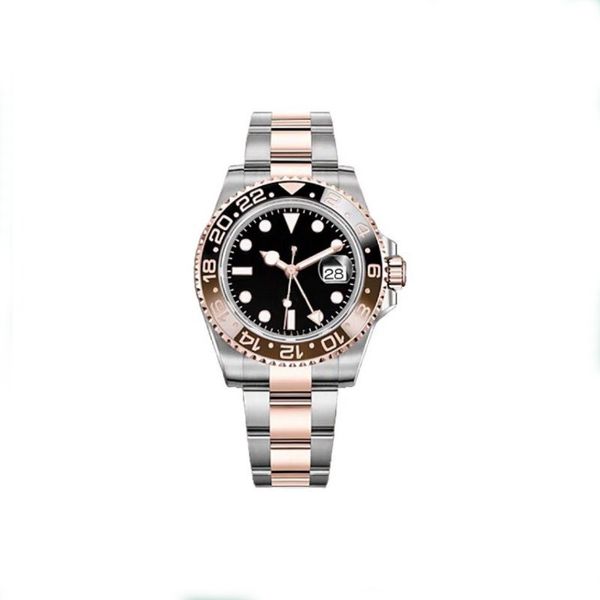 

man 40mm automatic watch 904l stainless steel wristwatches birthday party gift montre automatique leisure man designer watches portable matu, Slivery;brown
