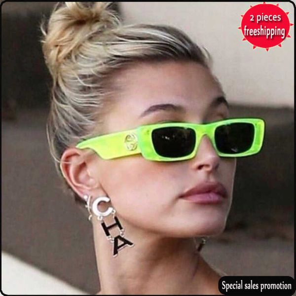 

brand design sunglasses 2023 new g sunglass haili hailey same small frame women's style gg0516s uv400 high quality, White;black