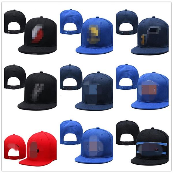 

2021 fashion basketball snapback baseball snapbacks all team football snap back hats womens mens flat caps hip hop cap sports hat2122, Blue;gray