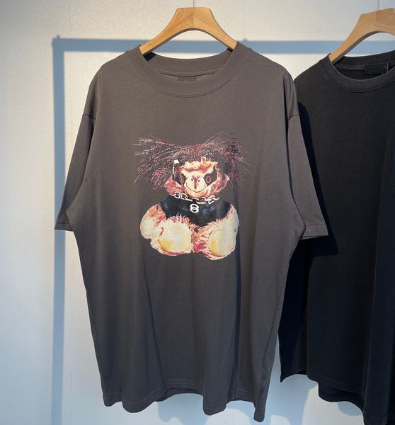 

men's plus tees & polos round neck embroidered and printed polar style summer wear with street pure cotton eef6d4, Black;brown