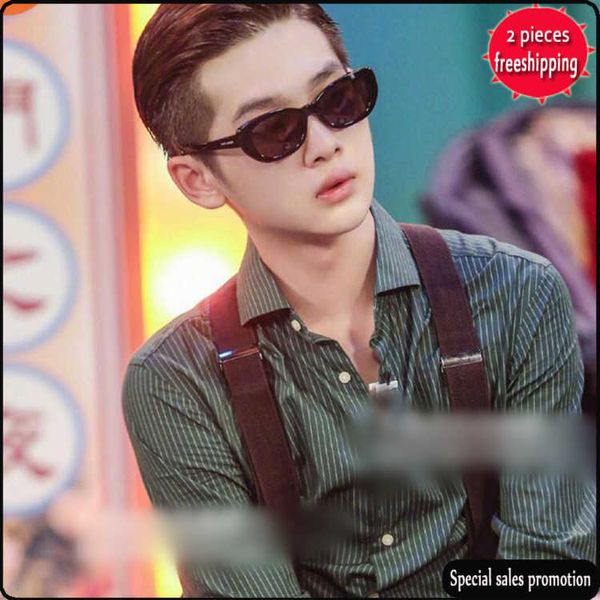 

brand design sunglasses 2023 new small square slp sunglass ins same personalized sunglass sl316 uv400 high quality, White;black