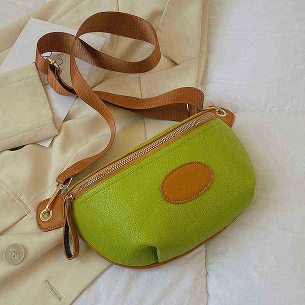 

taille tas vrouwen luxe pu leder fanny pack vrouwelijke mode borst zakken dame riem merk schouder crossbody borst 220609
