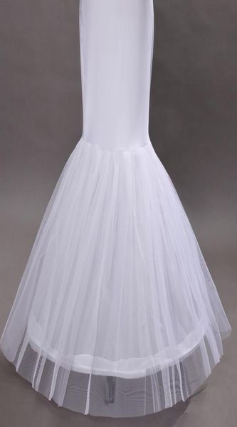 

mermaid wedding dress petticoat mermaid ball gown slip floor length hoop skirt petticoat crinoline underskirt 2018 sold by modeldr5770062, White