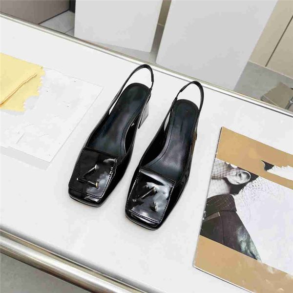 

dress shoes 2023 fashion louiseity women leather high heel letter logo party wedding tourism holiday casual flat shoes viutonity 04-02, Black