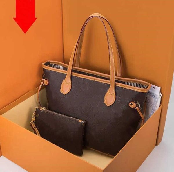 

2pcs set totes women bag handbags luxurys designers ladies shoulder bags handbag clutch purse retro backpack style bags