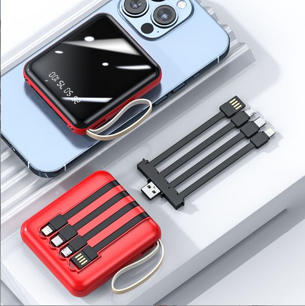 

magnetic battery pack mobile mini power bank with cable for iphone 14 13 12 11 pro xiaomi samsung max wireless charger magsafe powerbank tra
