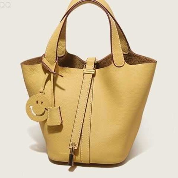

handbag h erms picotin bag designer layer 2023 leather women's vegetable basket qq