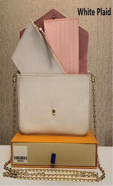 

2023 multi felicie pochette women chain bags wallet messenger leather handbags shoulder flower purse crossbody ba9040667