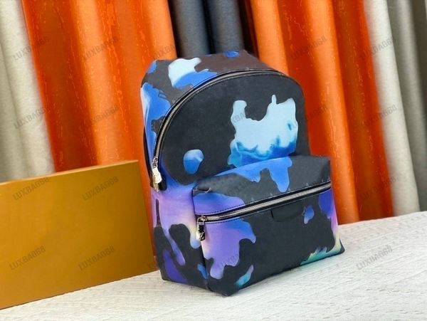 

2023ss mens bag discovery backpack graffiti multicolor m21395 sunrise monograms eclipse canvas m21429 versatility mens backpack satchels lap