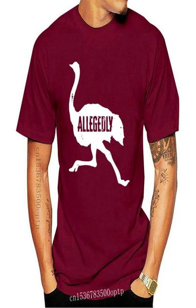 

men039s tshirts letterkenny ostrich allegedly t shirt ostritch letter kenny hard no license plate wayne squirrely7994807, White;black