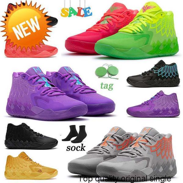

5a lamelo ball 1 mb.01 men basketball shoes black blast buzz city not from here queen city rick and morty rock ridge red trainers sports