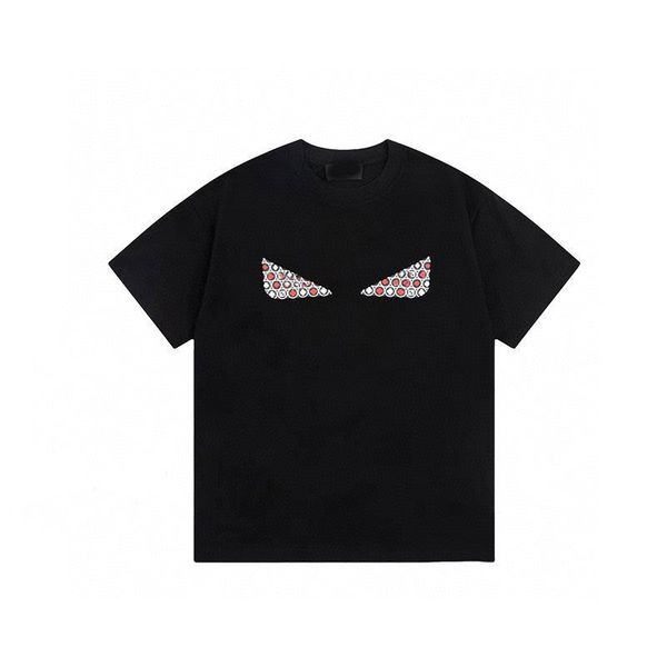 

designer t shirt man womens polo shirt f letters print short sleeve luxury t shirt summer shirts loose tees, White;black