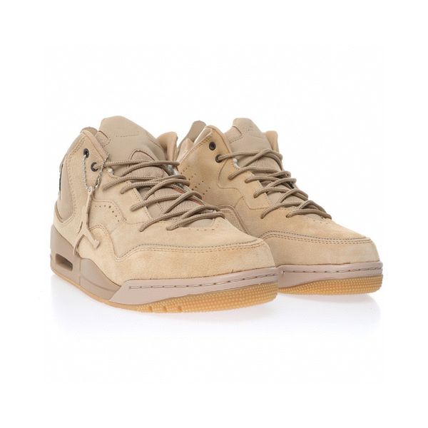 

basketball designer shoes sb jumpman 4 courtside 23 desert gum brown men casual lifestyle shoes with original box
