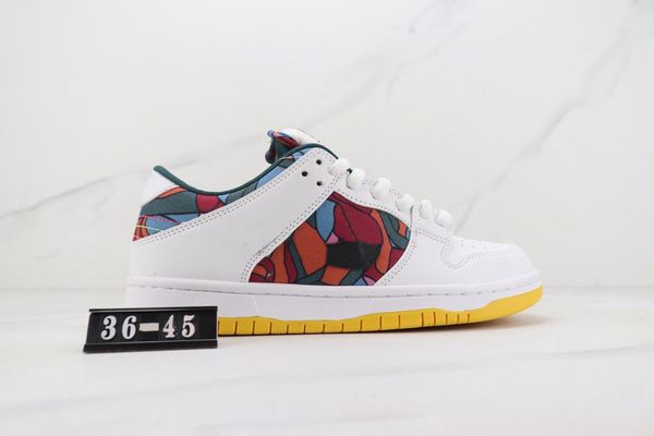 

with box parra running shoes men women reverse abstract art sports sneaker