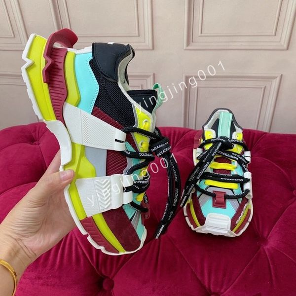 

ceiling designer casual shoes men women shoes vintage sneakers reflective trainer platform lace-up print sneaker, Black