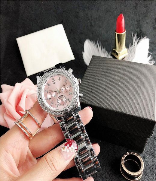 

luxury designer ladies gold watch women watches 38mm fashion dress datejust diamond 6 color dial stainless steel strap quartz move3833278, Slivery;golden