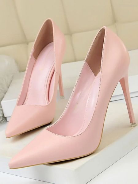 

sandals 2023 women pumps suede high heels shoes fashion office stiletto party female comfort heel, Black