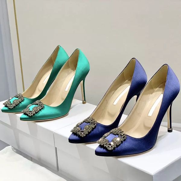 

luxury womens heeled shoe designer heels women dress shoes heels pumps casual spikes sandals wedding party heeles with the box, Black