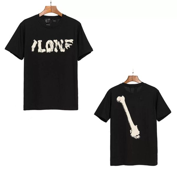 

mens t shirt brand letter direct spray printing short sleeve t-shirt v tree net red youth spring and summer, White;black