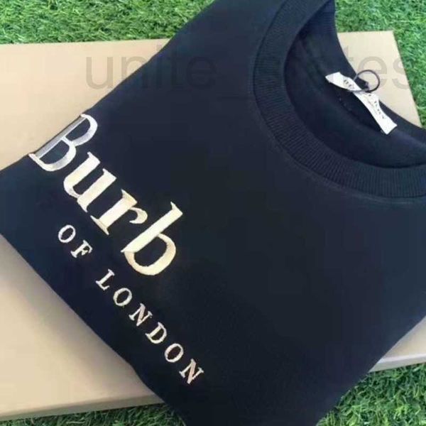 

men's hoodies & sweatshirts designer designer hoodie mens sweater letter embroidery loose casual round neck long-sleeved hoodies men wo, Black