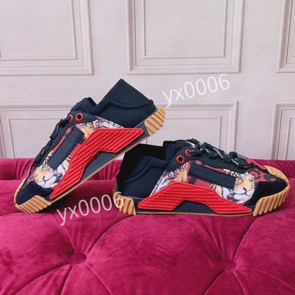 

designer sneaker casual shoes women fashion mesh calfskin patchwork black white sneakers knit technical platform trainers2023