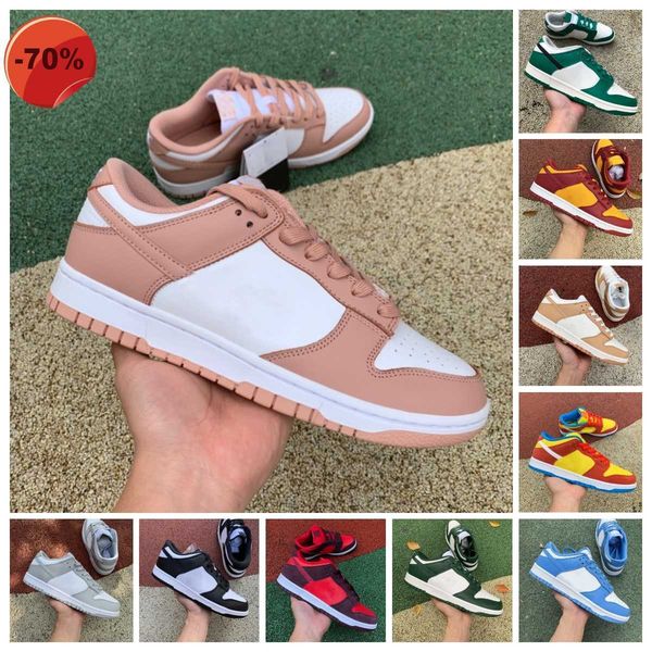 

whisper rose dunksb casual shoes mens women dunks sb low harvest moon unc triple black white wolf grey fog archeo pink bart simpson syracuse