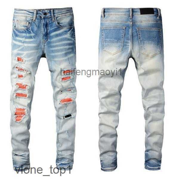 

new fashion mens jeans cool style luxury designer denim pant distressed ripped biker black blue jean slim fit 5 3iit