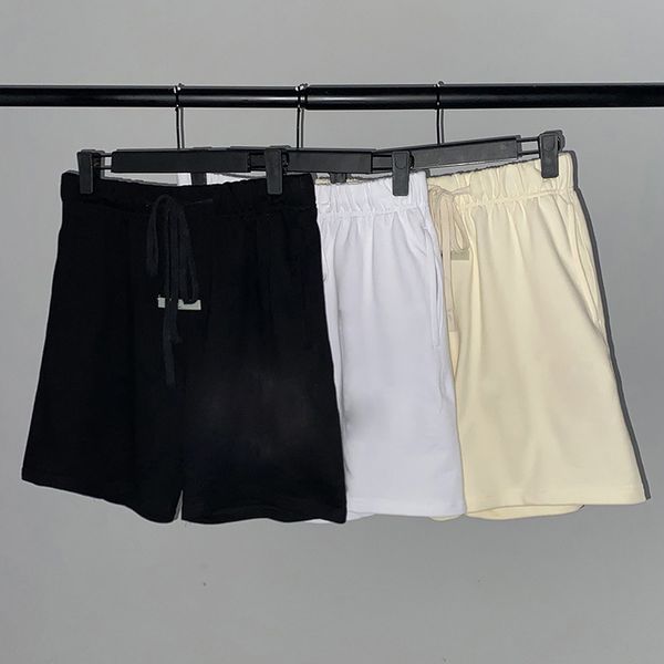 

summer shorts men designer shorts womens causal swimwear letter printing board beach pants basketball jogging man loose short black white 5, White;black