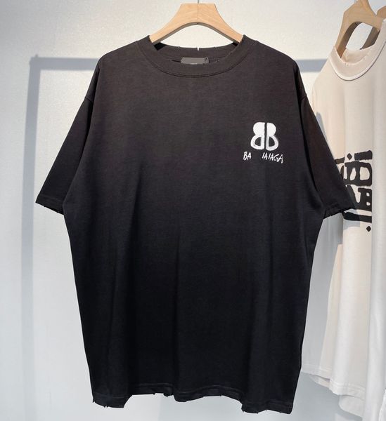 

men's plus tees & polos round neck embroidered and printed polar style summer wear with street pure cotton e6t54e, Black;brown