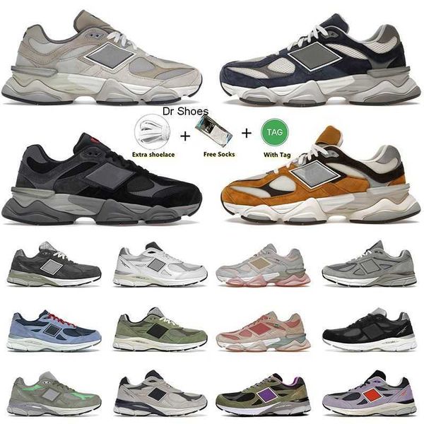 

9060 athletic og sneakers running shoes 990 v3 for mens women rain cloud grey sea salt brown black 990v3 jjjjound navy outdoor trainers