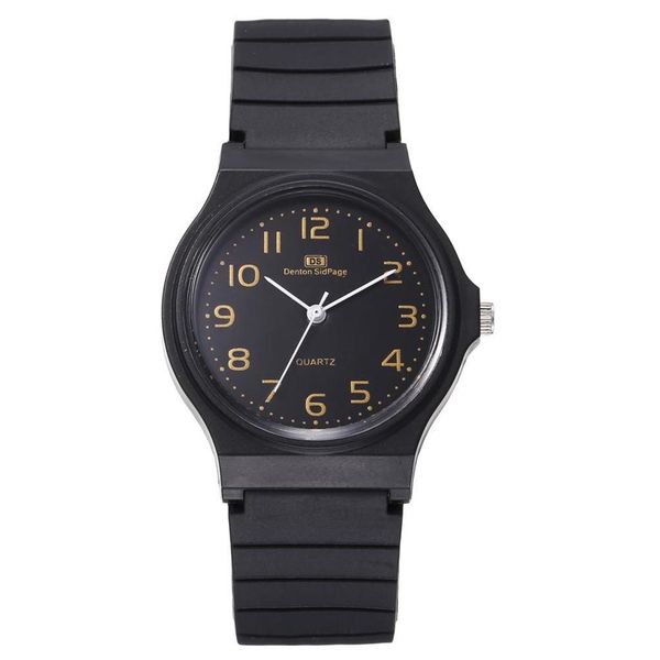 

hbp casual womens watch leather strap fashion watches quartz movement ladies business wristwatch numerals dial, Slivery;brown